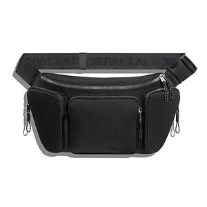 Adidas IVY PARK black oversized fanny pack NWT
